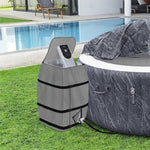 Copertura isolante impermeabile e antipolvere per pompa di vasca idromassaggio gonfiabile, protezione per riscaldatore., FS-2483