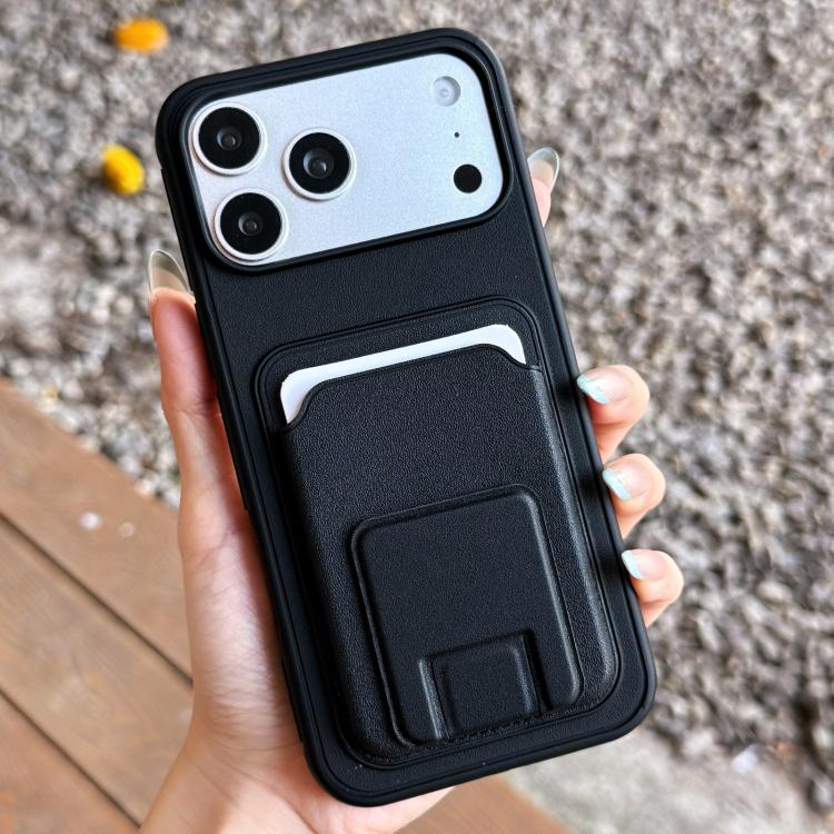 Portafoglio quadrato pieghevole con porta carte e custodia per telefono., For iPhone 17 Pro Max, For iPhone 17 Pro, For iPhone 17