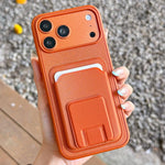 Portafoglio quadrato pieghevole con porta carte e custodia per telefono., For iPhone 17 Pro Max, For iPhone 17 Pro, For iPhone 17
