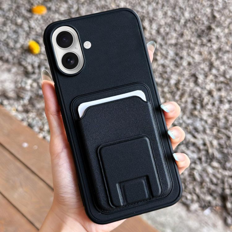 Portafoglio quadrato pieghevole con porta carte e custodia per telefono., For iPhone 17 Pro Max, For iPhone 17 Pro, For iPhone 17