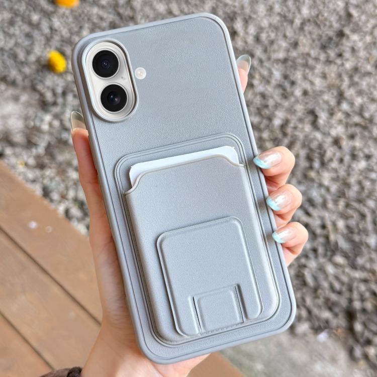 Portafoglio quadrato pieghevole con porta carte e custodia per telefono., For iPhone 17 Pro Max, For iPhone 17 Pro, For iPhone 17