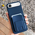 Portafoglio quadrato pieghevole con porta carte e custodia per telefono., For iPhone Air, For iPhone 16 Pro Max, For iPhone 16 Pro