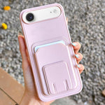 Portafoglio quadrato pieghevole con porta carte e custodia per telefono., For iPhone Air, For iPhone 16 Pro Max, For iPhone 16 Pro