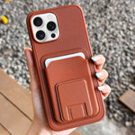Portafoglio quadrato pieghevole con porta carte e custodia per telefono., For iPhone Air, For iPhone 16 Pro Max, For iPhone 16 Pro