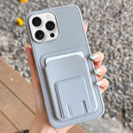 Portafoglio quadrato pieghevole con porta carte e custodia per telefono., For iPhone 14 Plus, For iPhone 14, For iPhone 14 Pro