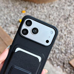Portafoglio quadrato pieghevole con porta carte e custodia per telefono., For iPhone Air, For iPhone 16 Pro Max, For iPhone 16 Pro