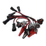 7 pezzi / Confezione Cavo tester iniettori Common Rail per Bosch Denso Delphi Siemens Adattatore per ugello Cavi