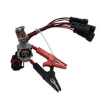 7 pezzi / Confezione Cavo tester iniettori Common Rail per Bosch Denso Delphi Siemens Adattatore per ugello Cavi