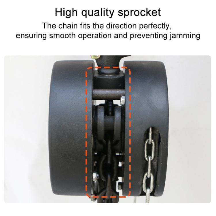 Paranco a catena manuale rotondo tipo HSZ, paranco a catena azionato a mano, paranco manuale, 1T Load Capacity 3m, 1T Load Capacity 6m, 1T Load Capacity 9m, 2T Load Capacity 3m