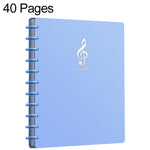 Raccoglitore per spartiti musicali a forma di fungo, formato A4, con linguette indice., Black 20 Pages, Black 30 Pages, Pink 30 Pages, Blue 30 Pages, Pink 30 Pages+Pen+Notebook, Blue 30 Pages+Pen+Notebook, Black 40 Pages, Black 40 Pages+Pen+Notebook   ...