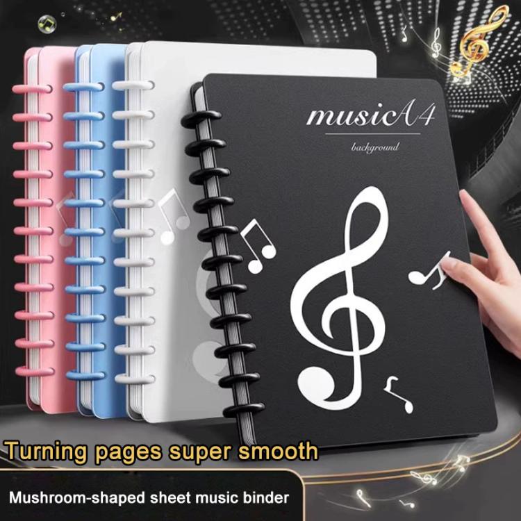 Raccoglitore spartiti musicali A4 a forma di fungo