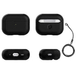 Custodia per auricolari XDcase in TPU con texture litchi e fibbia., For AirPods Pro 3, For AirPods 4, For AirPods Pro 2 / 1