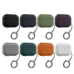 Custodia per auricolari XDcase in TPU con texture litchi e fibbia., For AirPods Pro 3, For AirPods 4, For AirPods Pro 2 / 1