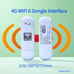 U8-G 4G UFI WiFi6 Dongle Wireless SIM Card Router, US Version