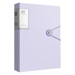Cartella portadocumenti A4 con tasca interna trasparente e fibbia., 20 Pockets, 30 Pockets, 40 Pockets