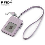 KB175 Portafoglio porta carte in vera pelle con fibbia a estrazione rapida e protezione RFID.