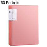 Cartella portadocumenti interna traslucida formato A4 con tasca interna, 20 Pockets, 30 Pockets, 40 Pockets, 60 Pockets