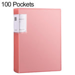 Cartella portadocumenti interna traslucida formato A4 con tasca interna, 100 Pockets