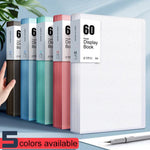 Cartella portadocumenti interna traslucida formato A4 con tasca interna, 20 Pockets, 30 Pockets, 40 Pockets, 60 Pockets
