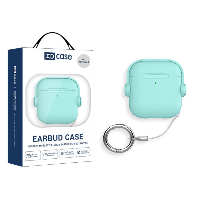 Custodia per auricolari XDcase Music Boy Macaron con fibbia ad anello., For AirPods Pro 3, For AirPods 4, For AirPods Pro 2 / 1
