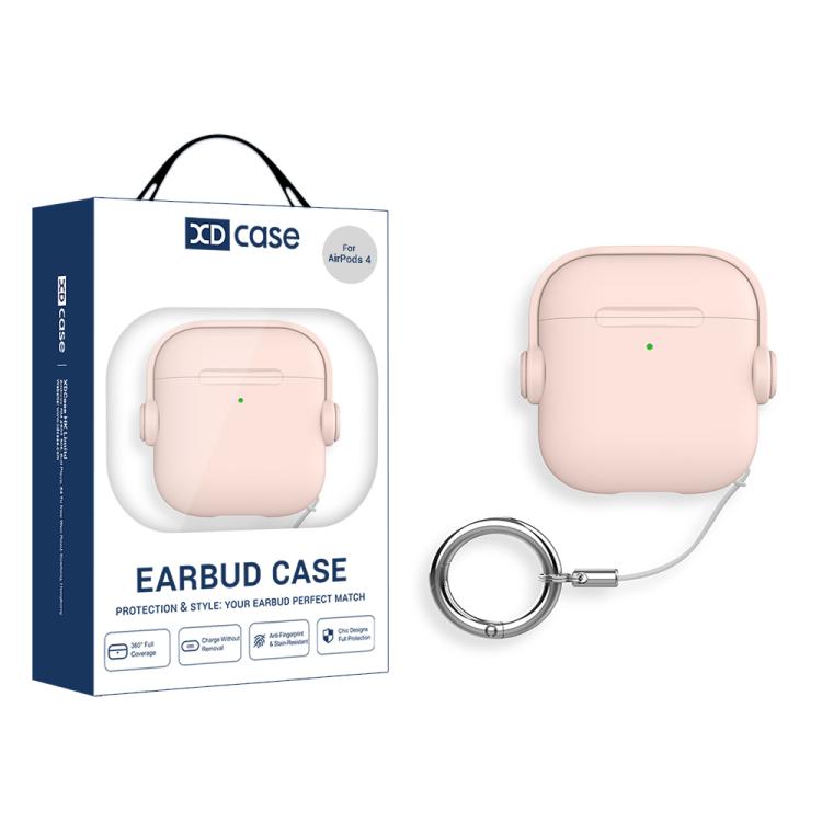 Custodia per auricolari XDcase Music Boy Macaron con fibbia ad anello., For AirPods Pro 3, For AirPods 4, For AirPods Pro 2 / 1