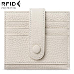 Portafoglio multi-carta RFID KB90 in vera pelle con fibbia.
