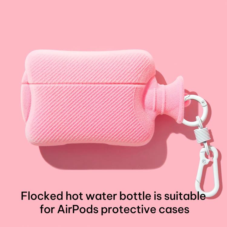 Custodia protettiva per auricolari in peluche scaldamani con portachiavi, For AirPods Pro 3, For AirPods 4, For AirPods Pro 2, For AirPods 3, For AirPods Pro
