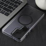 Custodia per telefono Mutural Ice Series MagSafe con finitura opaca sfumata in PC e TPU ibrido., For Samsung Galaxy S26 Ultra 5G