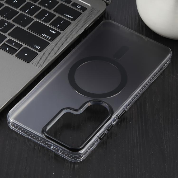 Custodia per telefono Mutural Ice Series MagSafe con finitura opaca sfumata in PC e TPU ibrido., For Samsung Galaxy S26 Ultra 5G