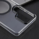Custodia per telefono Mutural Ice Series MagSafe con finitura opaca sfumata in PC e TPU ibrido., For Samsung Galaxy S26 Ultra 5G