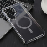 Custodia per telefono Mutural Ice Series MagSafe con finitura opaca sfumata in PC e TPU ibrido., For Samsung Galaxy S26 Ultra 5G