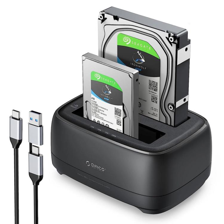 Docking station ORICO DD28C3-C per HDD/SSD 2.5/3.5" Type-C a SATA