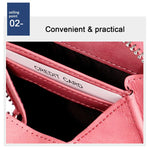 Borsa portaoggetti con cerniera in vera pelle KB228 RFID