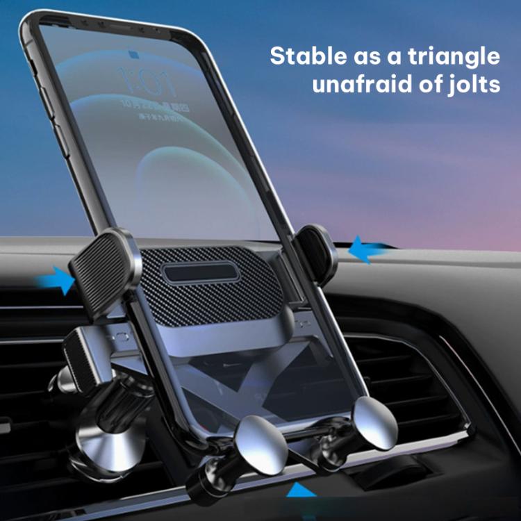 Supporto per telefono da auto retrattile con un solo tocco, accessorio principale per giunto sferico da 17 mm