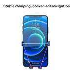 Supporto per telefono da auto a scatto con sistema di fissaggio a gravità, accessorio principale per giunto sferico da 17 mm