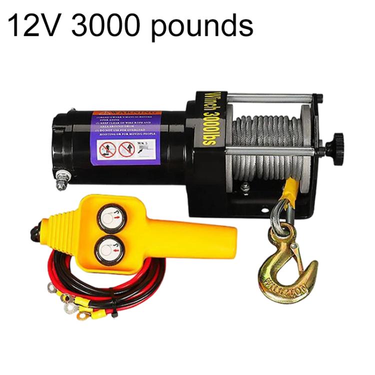 Interruttore a maniglia manuale per verricello elettrico 12V/24V