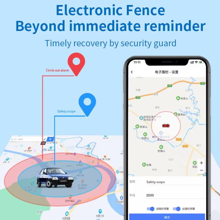 FA89 Localizzatore GPS 4G per veicoli, dispositivo anti-smarrimento per auto, veicoli elettrici e motociclette, Asia / EU / Africa Version, American Version