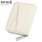 Portafoglio portamonete/carte in vera pelle con cerniera KB20 RFID