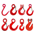 Gancio a forcella in acciaio legato per imbracatura di sollevamento, 5T Load Swivel Hook, 7T Load Swivel Hook, 11T Load Swivel Hook, 15T Load Swivel Hook, 1.12T Load Ram Horn Hook, 2T Load Ram Horn Hook, 3.2T Load Ram Horn Hook, 5.3T Load Ram Horn Hook...