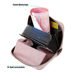 KB19 Borsa porta carte antifurto RFID multifunzionale ultra sottile