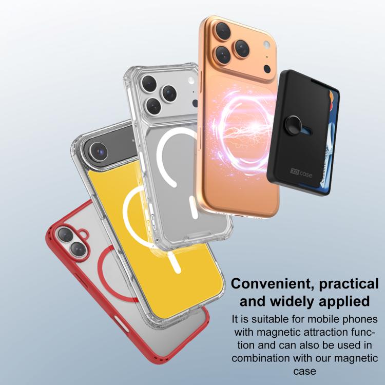Porta carte magnetico a spinta laterale XDcase per iPhone/Galaxy e altri dispositivi