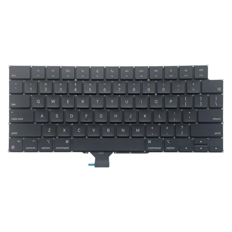 Tastiera versione USA, For MacBook Pro 16.2 2024 M4 Pro A3186, For MacBook Pro 16.2 2024 M4 Pro A3403, For MacBook Pro 14.2 2024 M4 A3401, For MacBook Pro 14.2 2024 M4 A3185