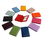 Borsa porta biglietti da visita KB150 in vera pelle con protezione RFID antifurto.