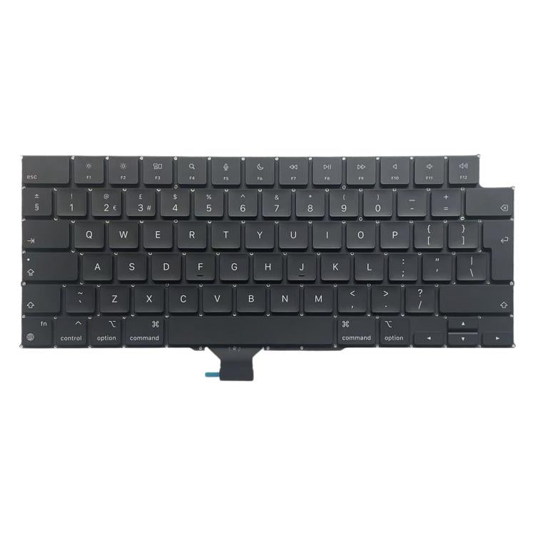 Tastiera inglese UK Big Enter EU Version Tastiera inglese, For MacBook Pro 16.2 A3186, For MacBook Pro 16.2 A3403, For MacBook Pro 14.2 A3401, For MacBook Pro 14.2 A3185