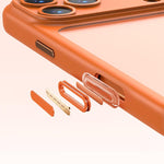 Custodia per telefono trasparente antiurto in policarbonato con fori di precisione., For iPhone 17 Pro Max, For iPhone 17 Pro