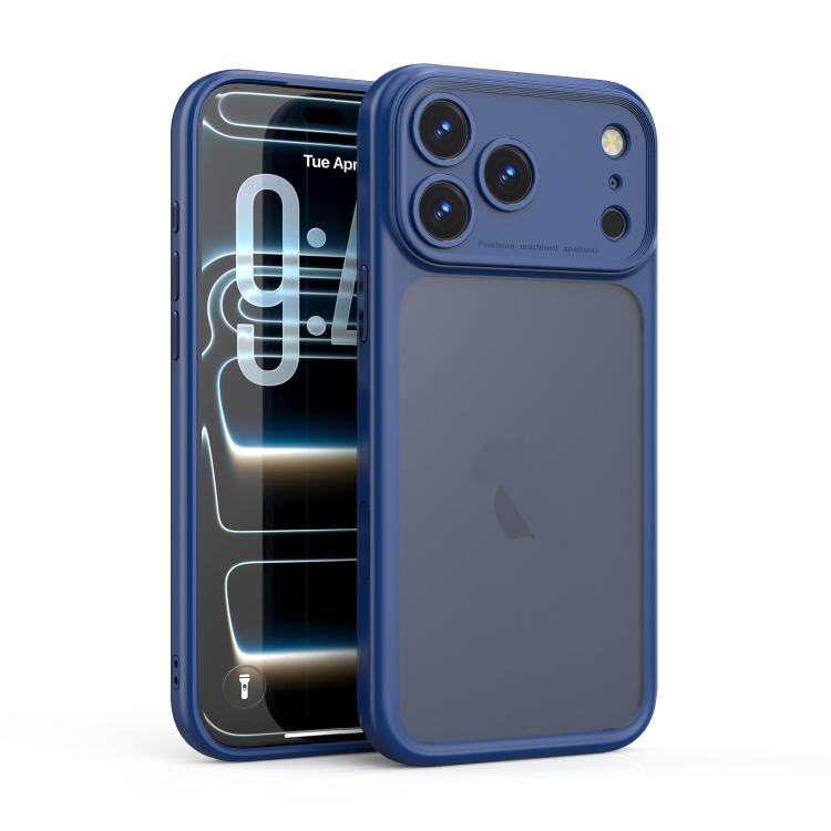 Custodia per telefono trasparente antiurto in policarbonato con fori di precisione., For iPhone 17 Pro Max, For iPhone 17 Pro