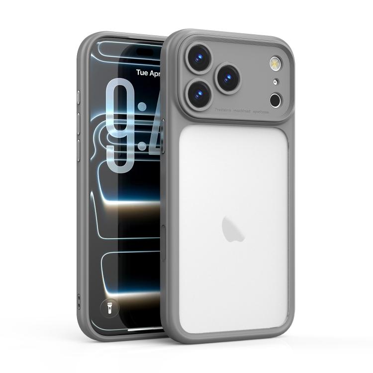 Custodia per telefono trasparente antiurto in policarbonato con fori di precisione., For iPhone 17 Pro Max, For iPhone 17 Pro