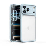 Custodia per telefono trasparente antiurto in policarbonato con fori di precisione., For iPhone 17 Pro Max, For iPhone 17 Pro