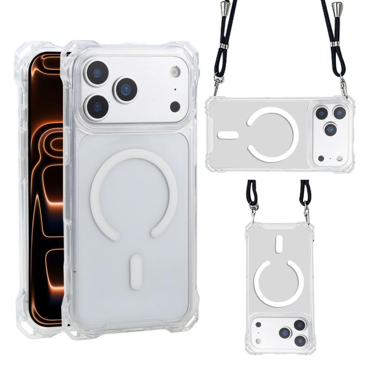 Custodia magnetica antiurto XDcase con fori ai quattro angoli, cordino non incluso., For iPhone 17 Pro Max, For iPhone 17 Pro, For iPhone 17, For iPhone Air