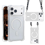 Custodia magnetica antiurto XDcase con fori ai quattro angoli, cordino non incluso., For iPhone 17 Pro Max, For iPhone 17 Pro, For iPhone 17, For iPhone Air